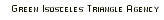 Green Isosceles Triangle Agency